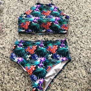 NWT cupshe high wasted bikini